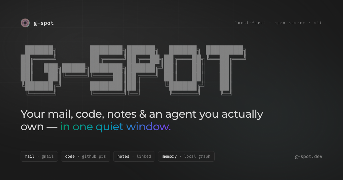 g-spot.dev image